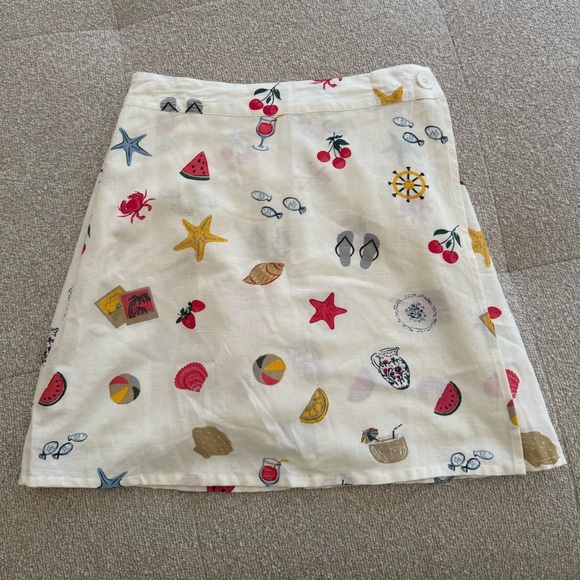 Midnight Sky Summer Print Mini Skirt – Size S - Picture 1 of 8